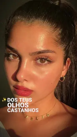 OLHOS CASTANHOS