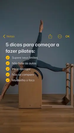 Pilates dicas 