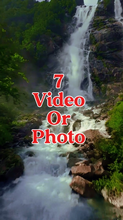 7 vidéo ou photo 