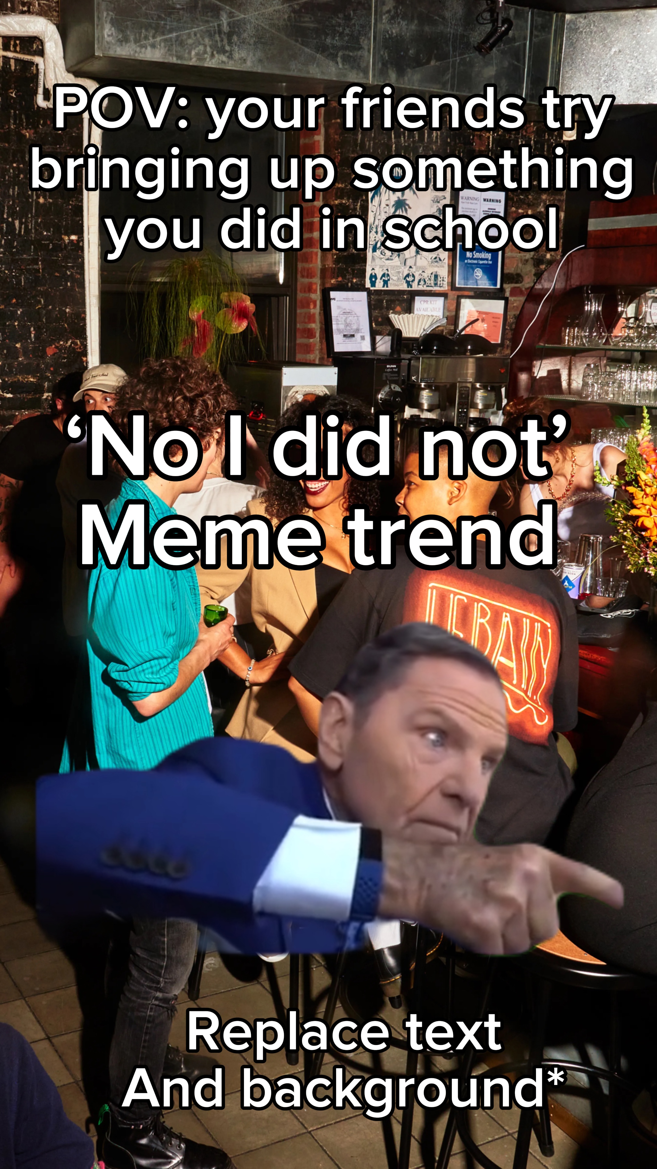 Não, eu não fiz meme 