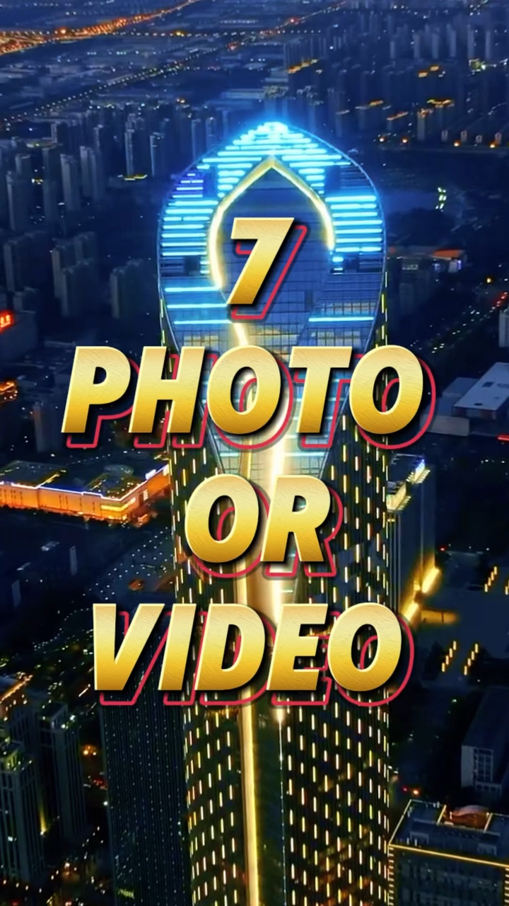 7 foto o video 