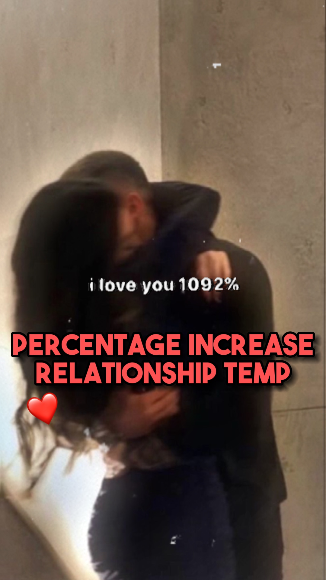 % 증가 ❤️
