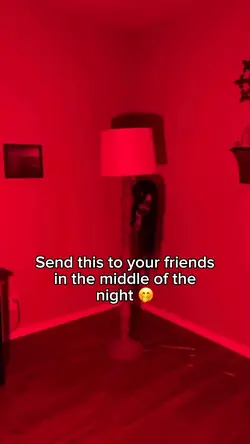 Scary lamp