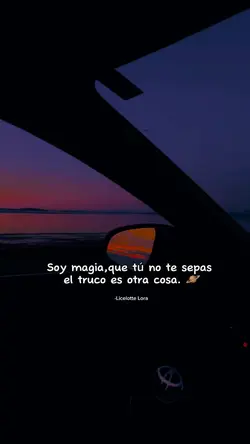 Soy magia...