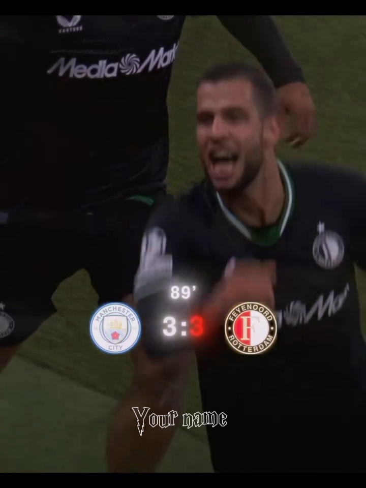 Mancity vs Feyenoord