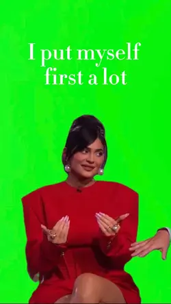I put myself first