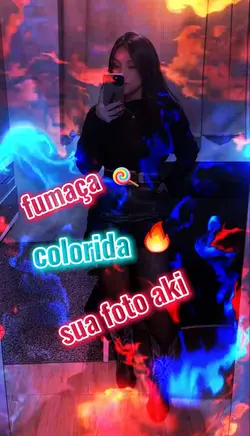 fumaça colorida