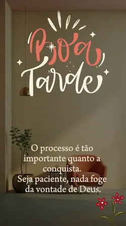 Boa tarde