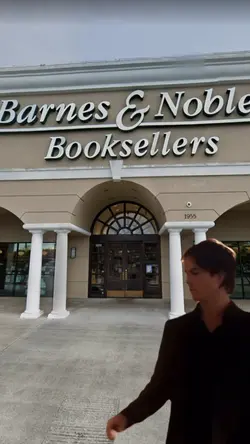 Damon walking