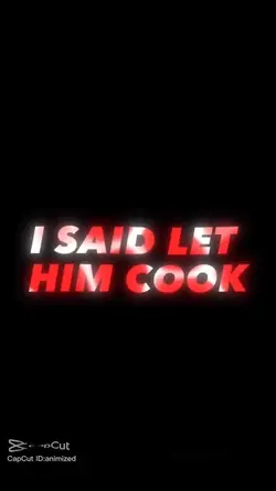 Let him cook🔥