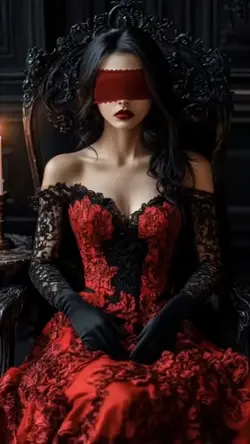 dama de vermelho 
