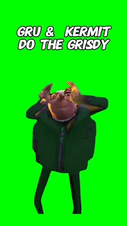 Gru & kermit griddy