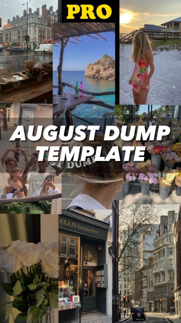 August Template