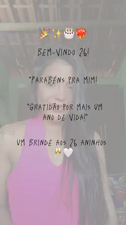PARABÉNS PRA ME 🎂❤️