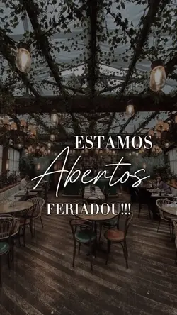 Estamos abertos 🎯