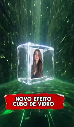 cubo de vidro