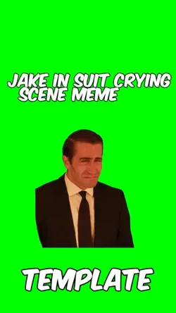 Jake crying meme 
