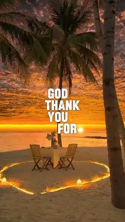 God thank you