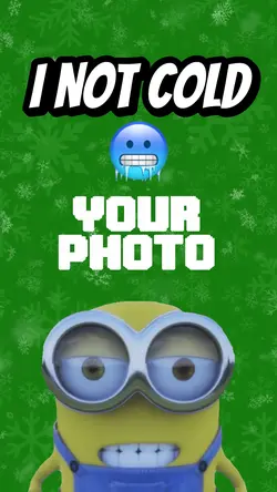 I not cold 🥶