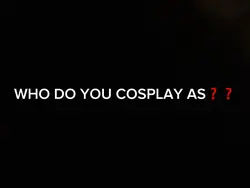 WHO I COSTPLAY AS‼️