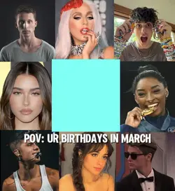 March birthday celeb