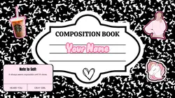 Girly College Girl ✏️