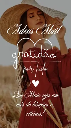 Adeus abril