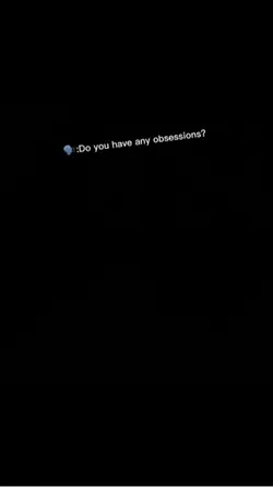 It’s an obsession…