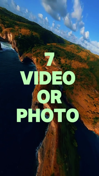 7 video o foto 