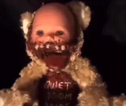 Scary baby doll
