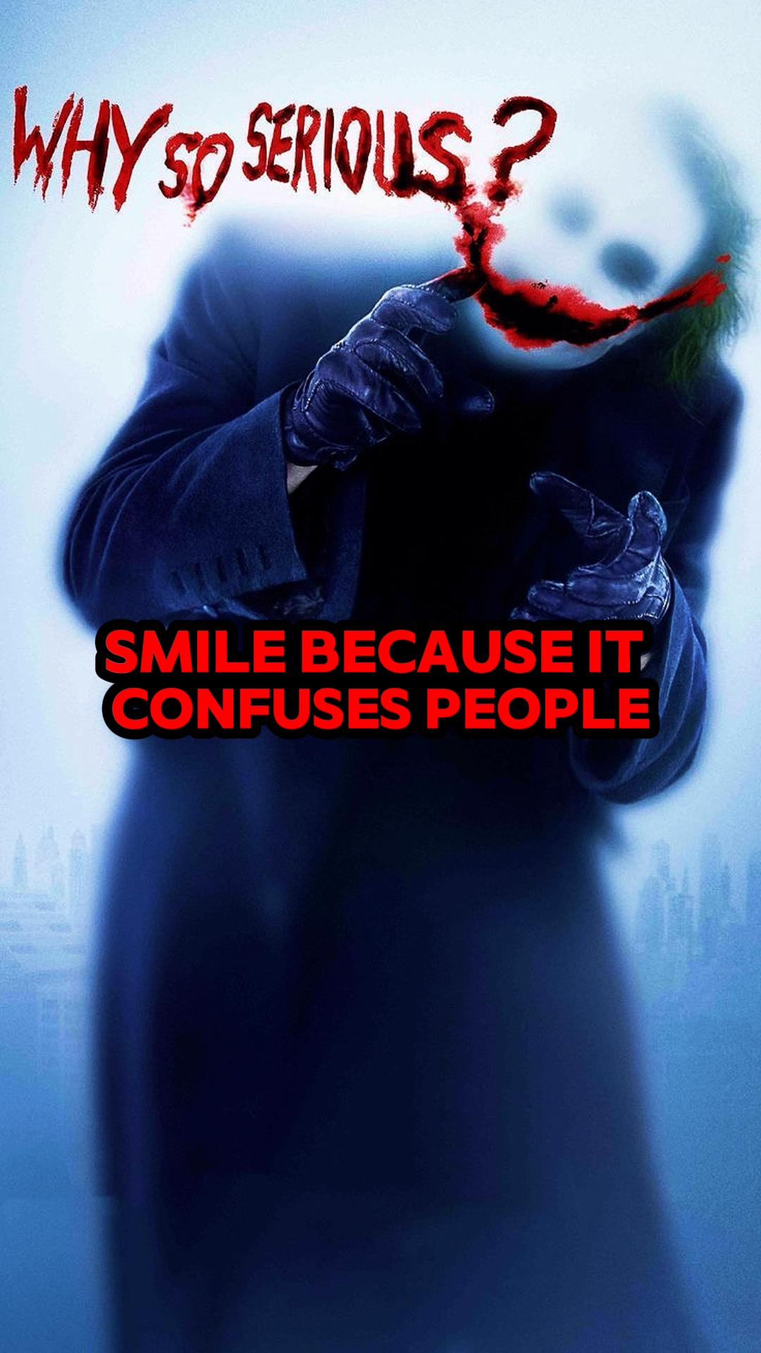 Joker once said 