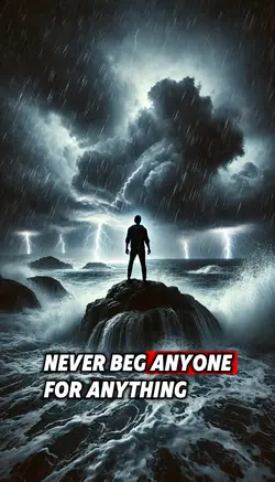 Never beg