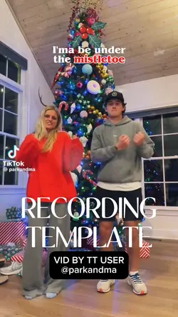 under the mistletoe