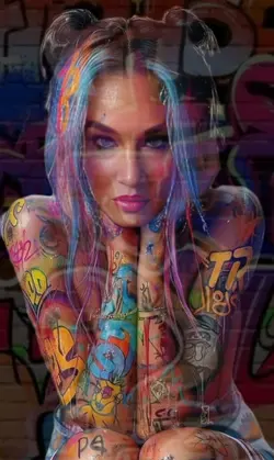 graffiti and tattoos