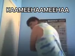 Kamehameha guy meme