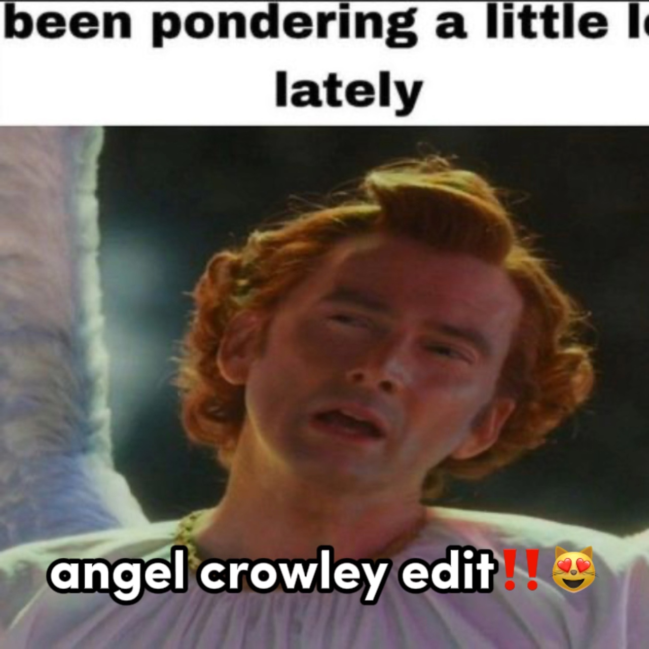angel crowley edit 🪽