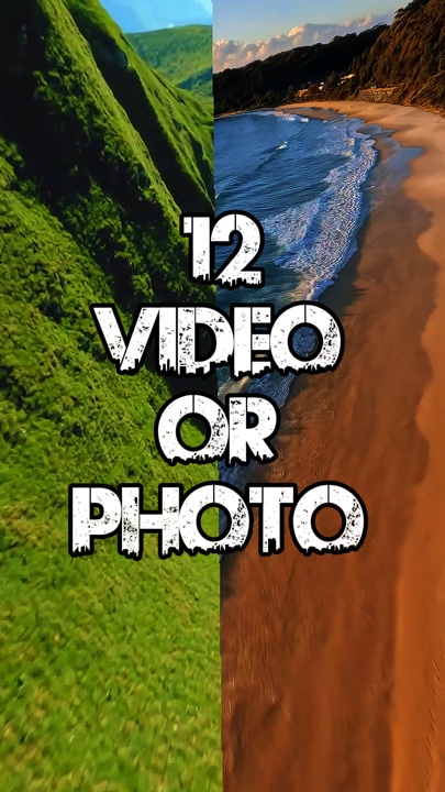 12 video veya fotoğraf 