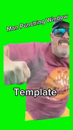Man Punching Window 