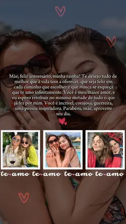 Aniversário, mãe 