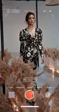 Câmera Filmando