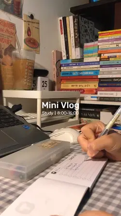 study vlog