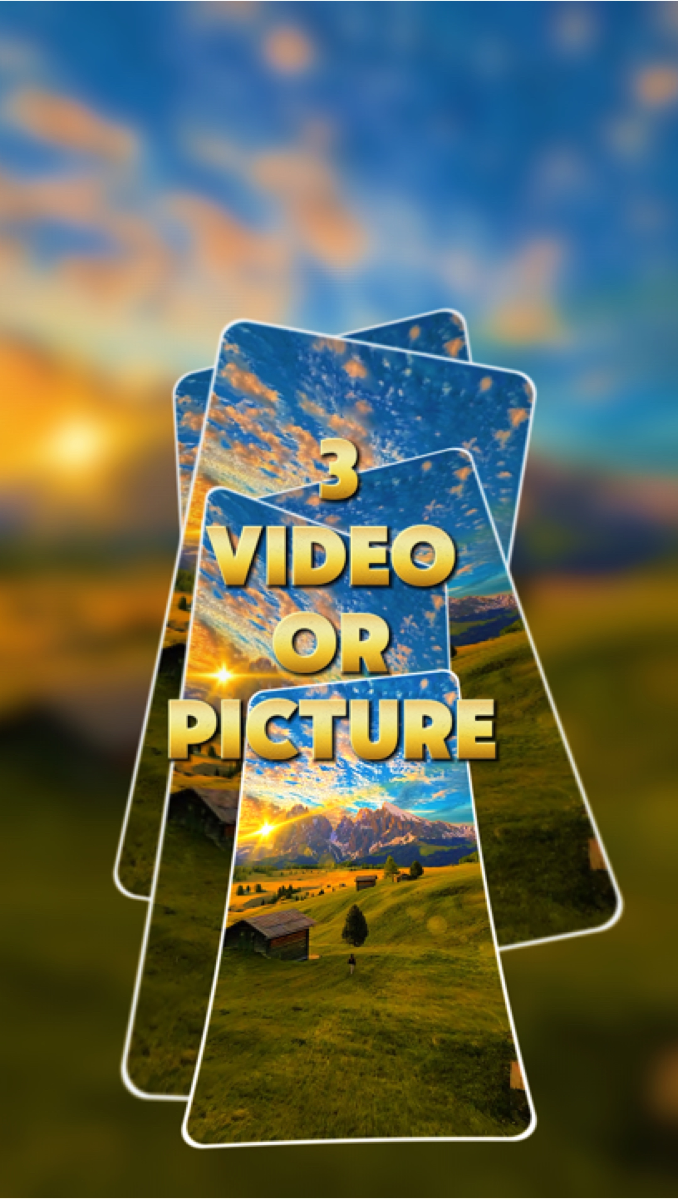 3 video or picture 