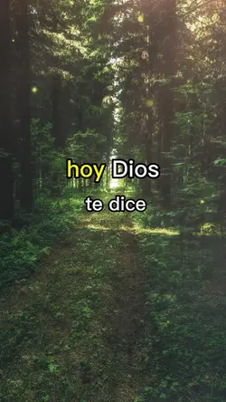 Dios te dice hoy
