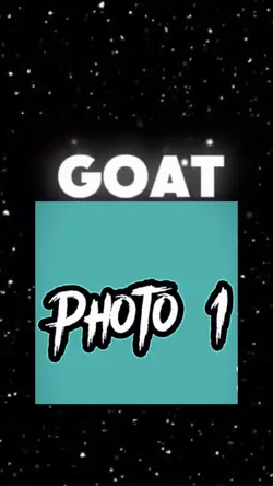 The real GOAT