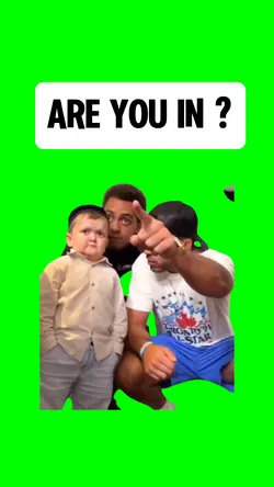 ARE YOU IN ?