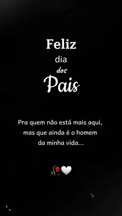 saudades paizinho