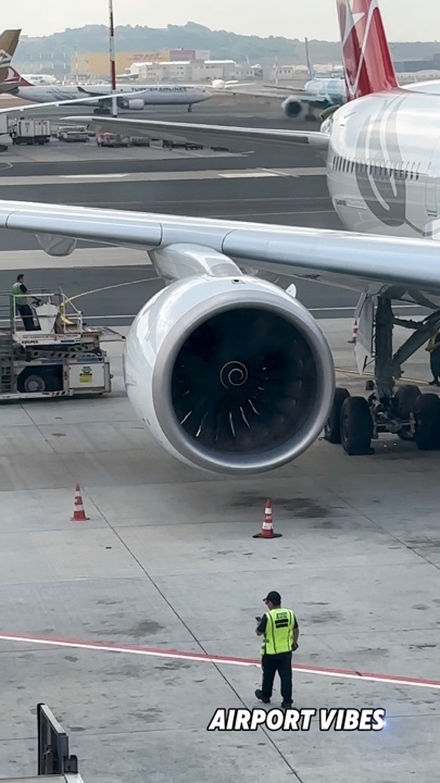 Vibrações do aeroporto