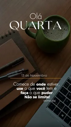 Quarta 13 Novembro