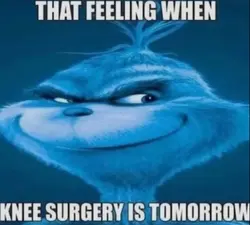Knee surgery 