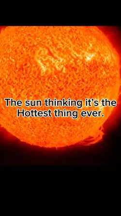 The suns not as hot